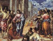 El Greco The Miracle of Christ Healing the Blind USA oil painting artist